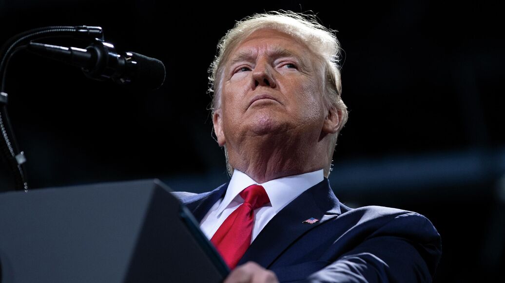 © AP Photo / Evan Vucci<br>Президент США Дональд Трамп. Архивное фото