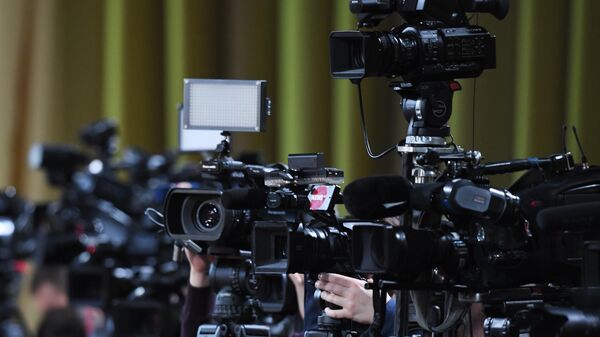 Камеры журналистов