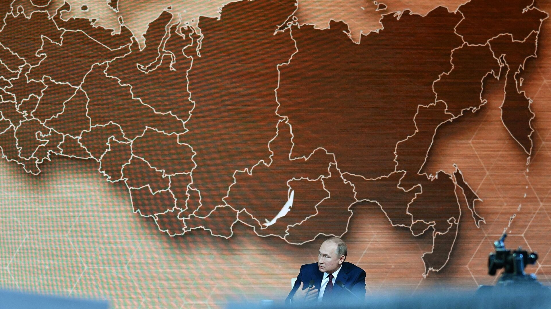 Президент РФ Владимир Путин на большой ежегодной пресс-конференции - РИА Новости, 1920, 31.07.2020