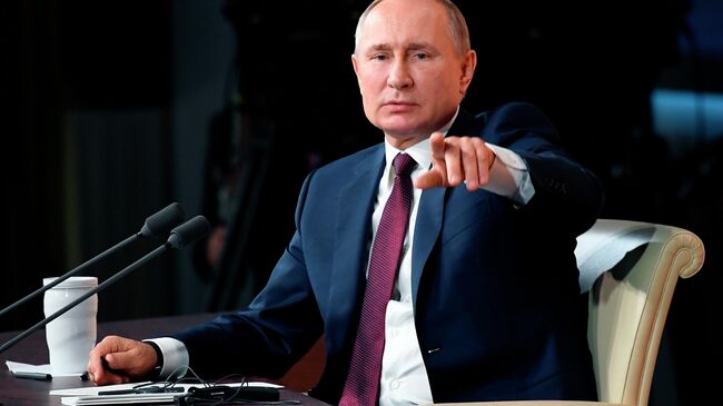 Президент РФ Владимир Путин