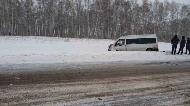 ДТП на 199 км автодороги Р-257 Енисей. 20 декабря 2019