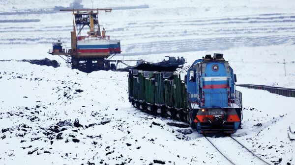 Добыча угля в Красноярском крае