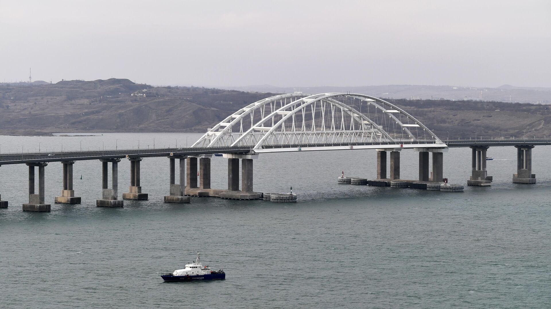 Крымский мост через Керченский пролив  - РИА Новости, 1920, 01.03.2024
