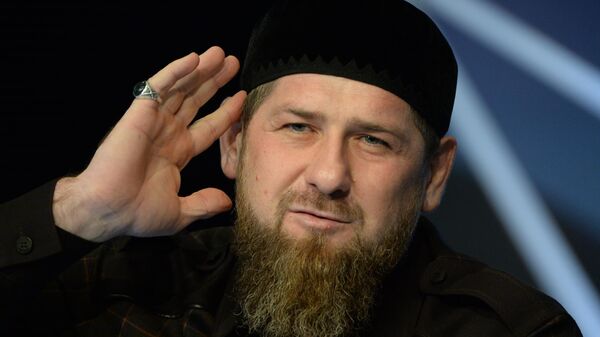 Глава Чеченской Республики Рамзан Кадыров  