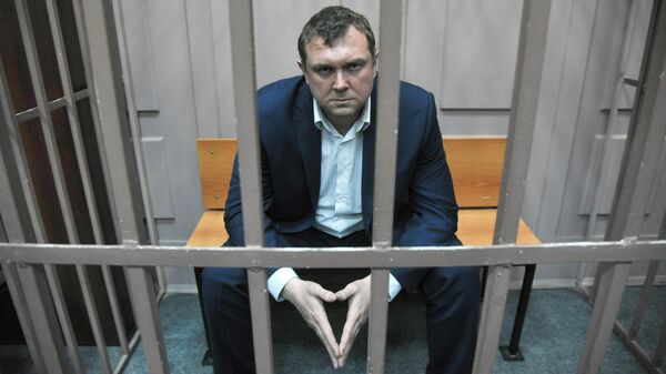 Юрий Черкашин в Басманном суде Москвы. 25 декабря 2019
