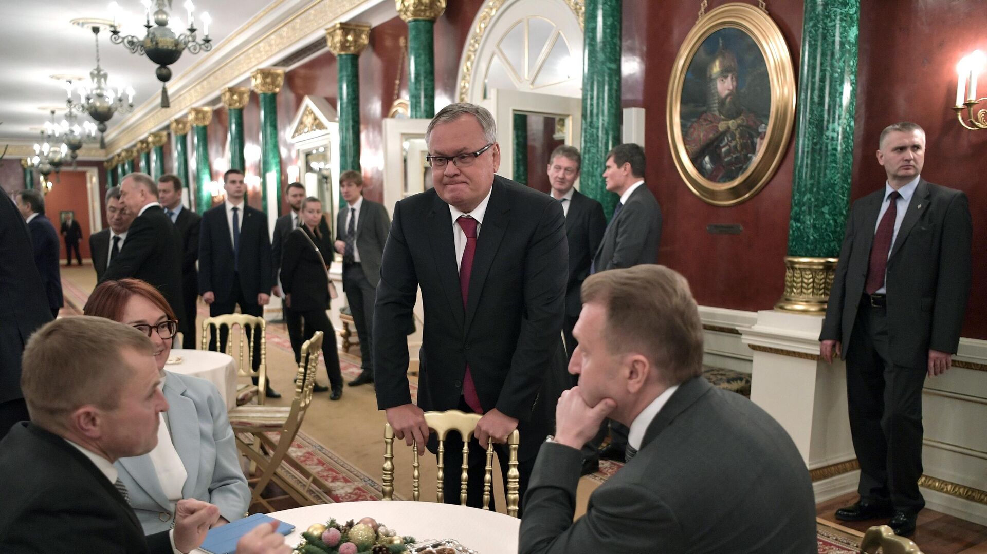 Президент РФ В. Путин провел встречу с представителями российского бизнеса - РИА Новости, 1920, 25.12.2019