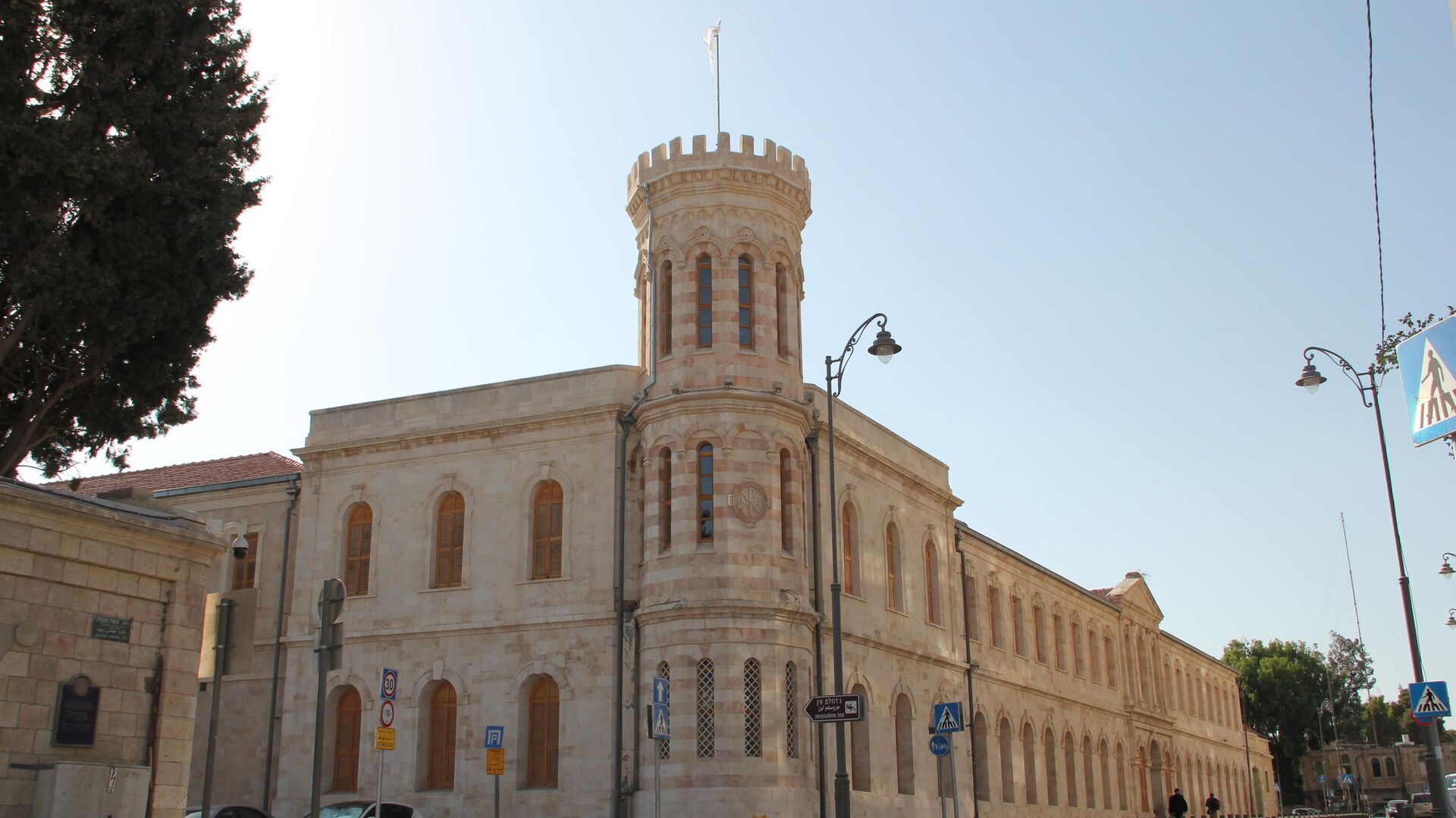 Сергиевское подворье в Иерусалиме Сергиевское подворье в Иерусалиме - РИА Новости, 1920, 16.12.2025