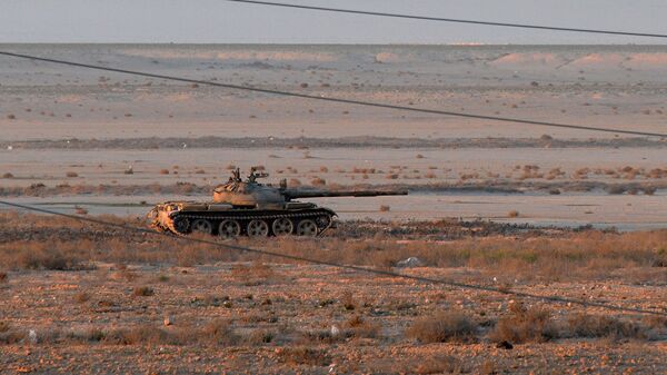 Танк Т-62 в Сирии
