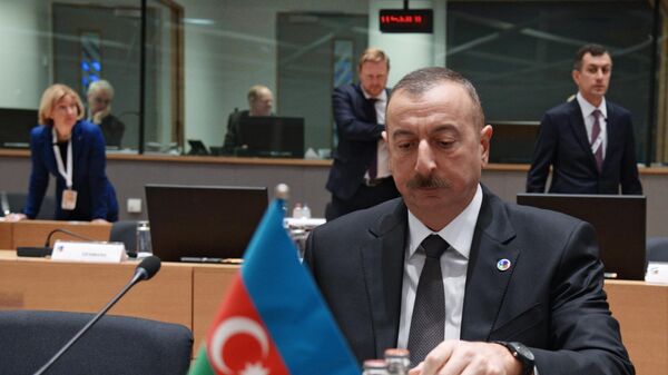 Президент Азербайджана Ильхам Алиев на 5-м Саммите Восточного партнерства в Брюсселе
