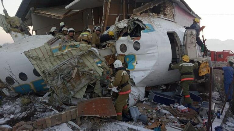 Крушение самолета в Алма-Аты
