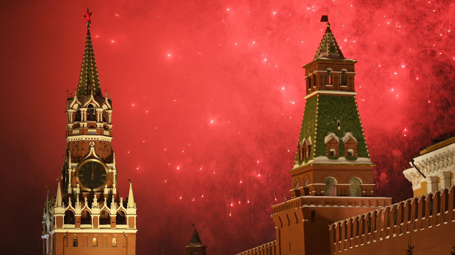 Празднование Нового года в Москве - РИА Новости, 1920, 21.12.2020