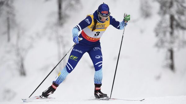 Финская лыжница Криста Пярмякоски