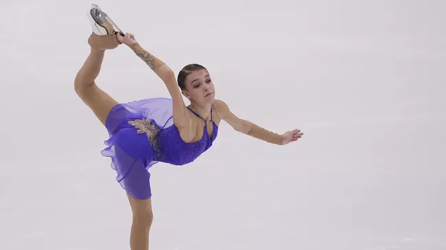 Фигуристка Анна Щербакова