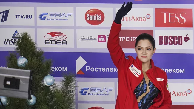 Фигуристка Евгения Медведева