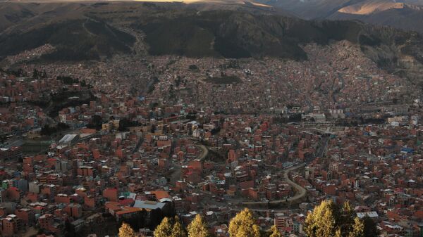 Вид города Ла-Пас