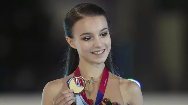 Фигуристка Анна Щербакова