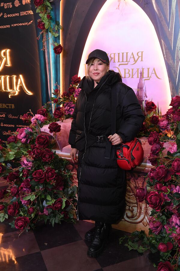 Певица Анита Цой на премьере ледового шоу Спящая красавица. Легенда двух королевств в Москве