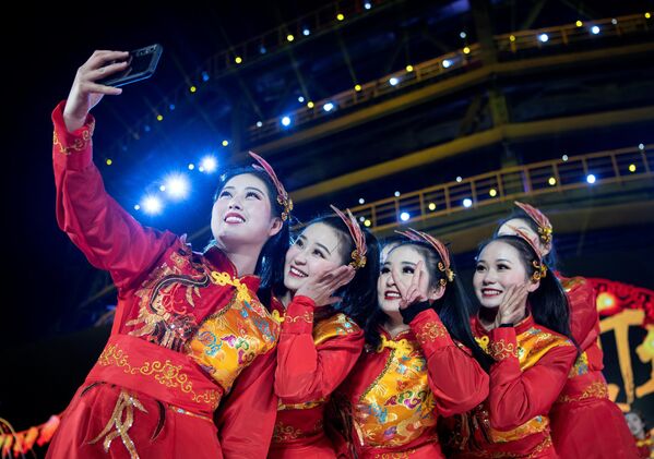 Празднование Нового года в Пекине, КНР