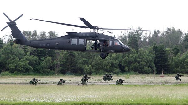 Вертолет UH-60 Black Hawk ВВС Тайваня