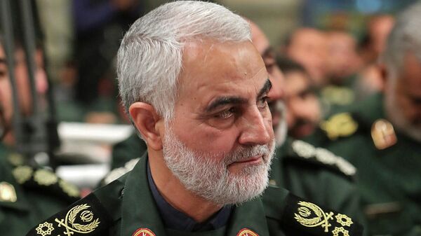 Глава спецподразделения Кудс иранского Корпуса стражей революции генерал Касим Сулеймани