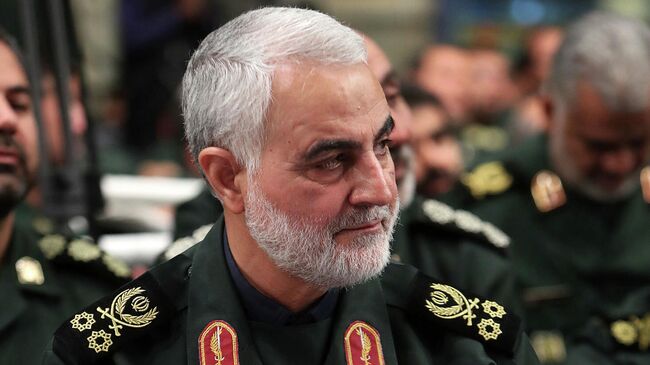 Глава спецподразделения Кудс иранского Корпуса стражей революции генерал Касем Сулеймани