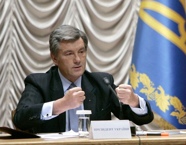 Президент Украины Виктор Ющенко 