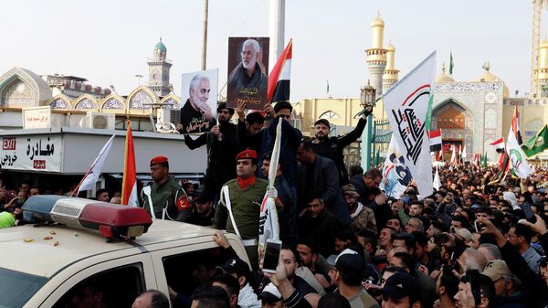 Похороны иранского генерала Касема Сулеймани в Багдаде, Ирак