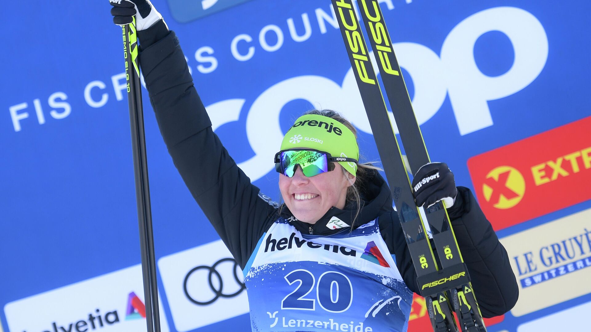 Трехкратный призер чемпионатов мира по лыжным гонкам словенка Лампич перешла в биатлон