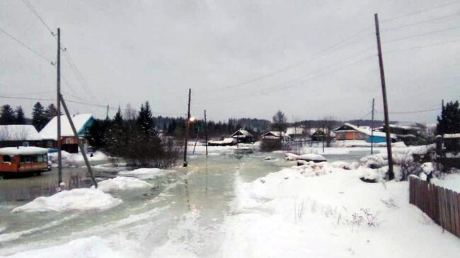 Подъем уровня воды в реках на севере Красноярского края