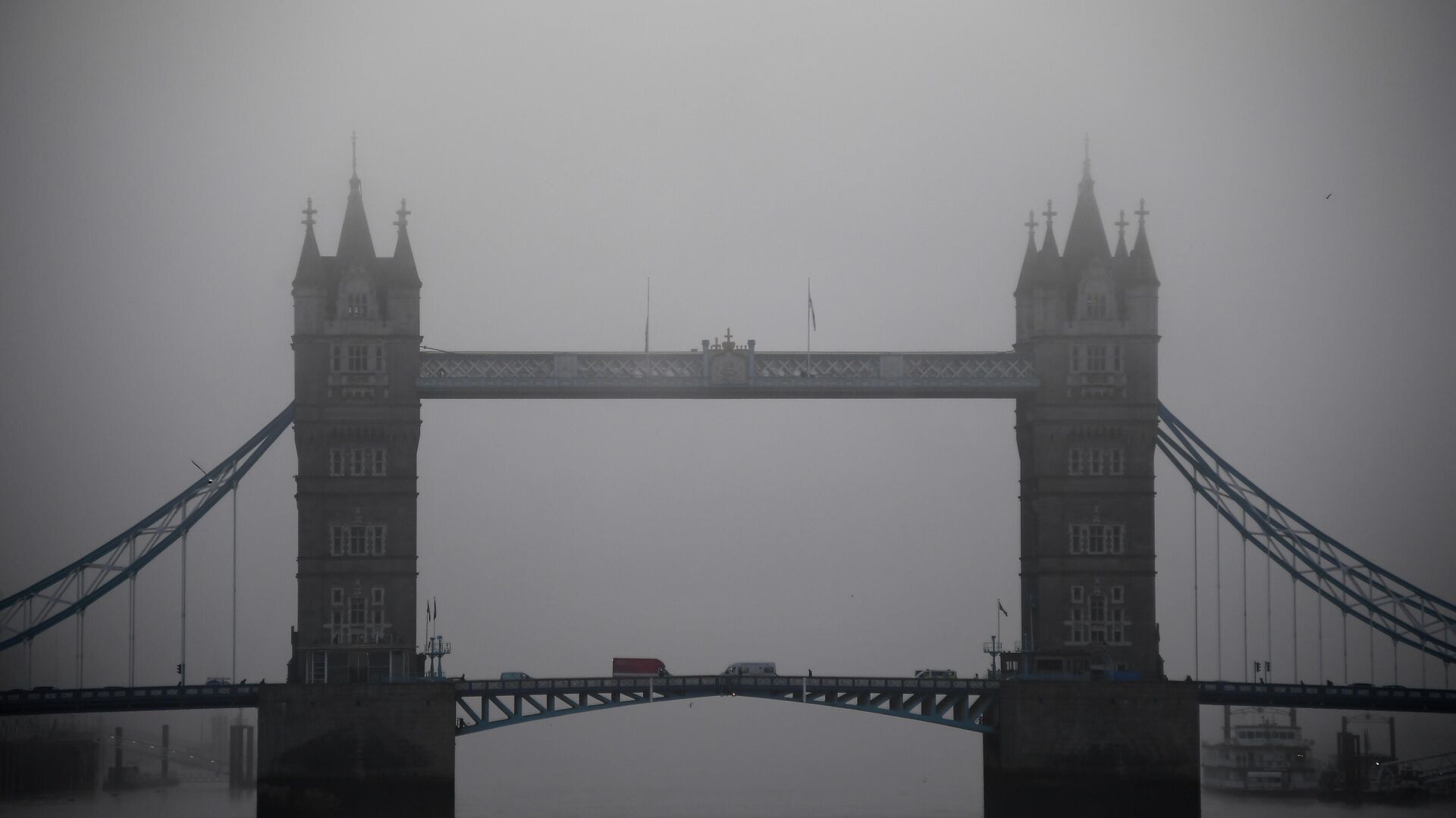 Вид на Тауэрский мост в Лондоне - РИА Новости, 1920, 10.02.2022