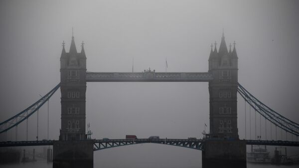 Вид на Тауэрский мост в Лондоне