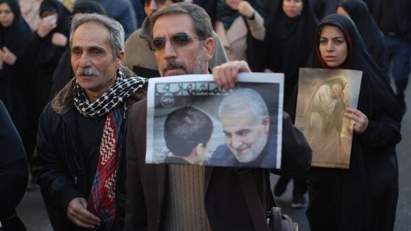 Прощание с Касемом Сулеймани в Тегеране. 6 января 2020