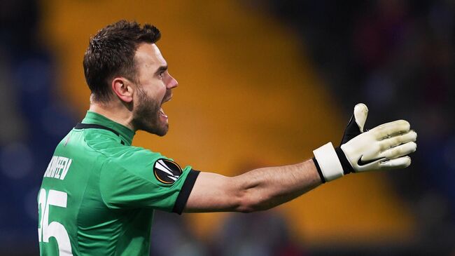 Вратарь ПФК ЦСКА Игорь Акинфеев 