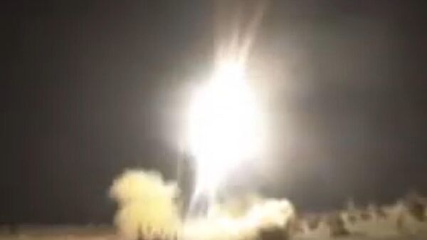 Опубликовано видео запуска иранских ракет по военным базам США в Ираке