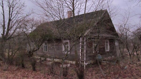 Дом в Миорском районе Витебской области, где произошло убийство гостя
