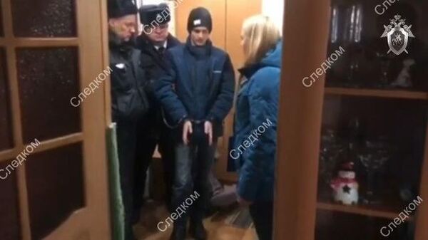 Следственные действия на месте убийства в Омске
