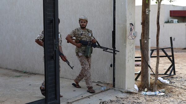 Бойцы ПНС в Триполи