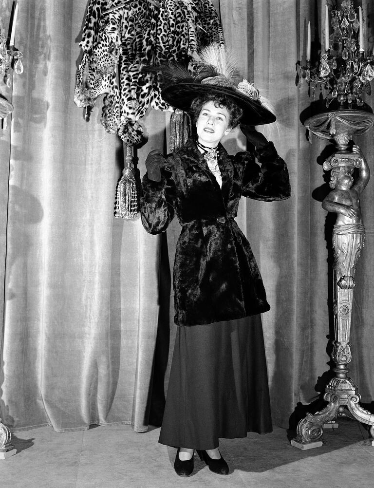 Показ в честь 50-летия создания одежды Жака Хайма. Париж, 1948