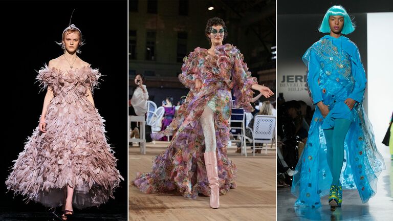 Показ коллекций Marc Jacobs и Jeremy Scott на Неделе моды в Нью-Йорке 
