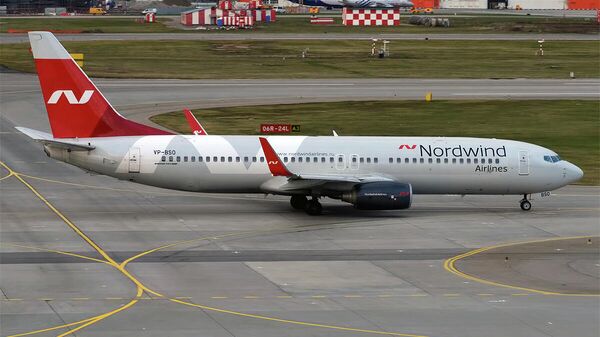Самолет авиакомпании Nordwind Airlines. Архивное фото
