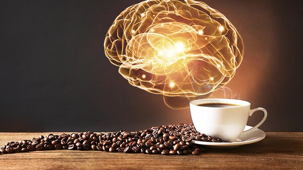 Чашка кофе и мозг