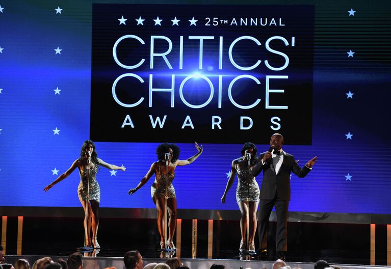 Тэй Диггз на церемонии вручения премии Critics' Choice Awards