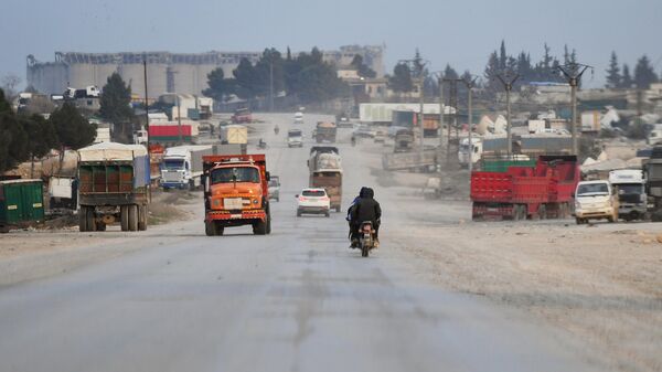 Город Манбидж в сирийской провинции Алеппо, который находится под самоуправлением курдов