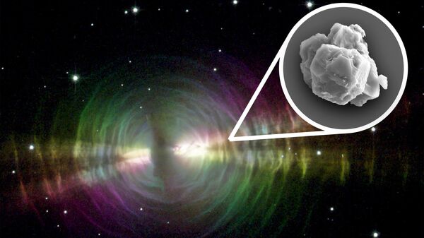 Пресолярные зерна карбида кремния, обнаруженные в метеорите Мерчисон, являются звездной пылью образовавшейся 7 миллардов лет назад