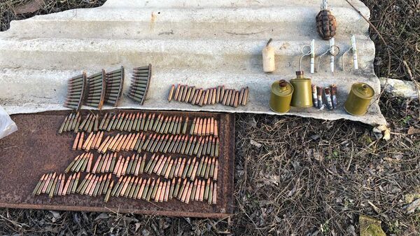 Боеприпасы, обнаруженные на востоке Крыма