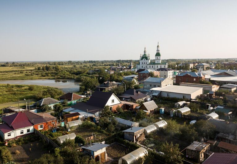 Вид город Ялуторовск в Тюменской области