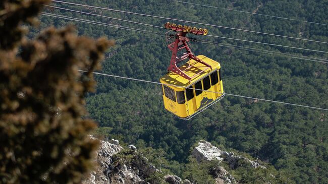 Канатная дорога Мисхор - Ай-Петри в Крыму