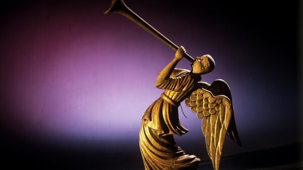 Летящий ангел. Пермская деревянная скульптура