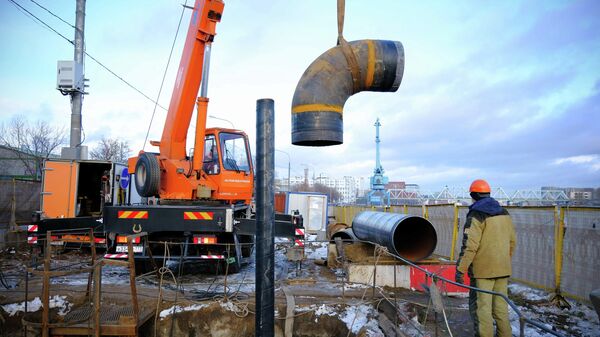 Реконструкция газопровода-дюкера Автозаводский в Москве
