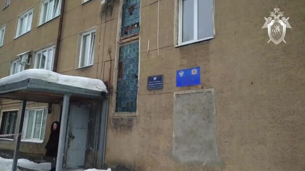 Здание с судебным участком мирового судьи Новокузнецка, где вооруженный мужчина убил судебного пристава и тяжело ранил свидетеля-женщину